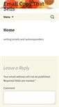 Mobile Screenshot of emailcopythatsells.com